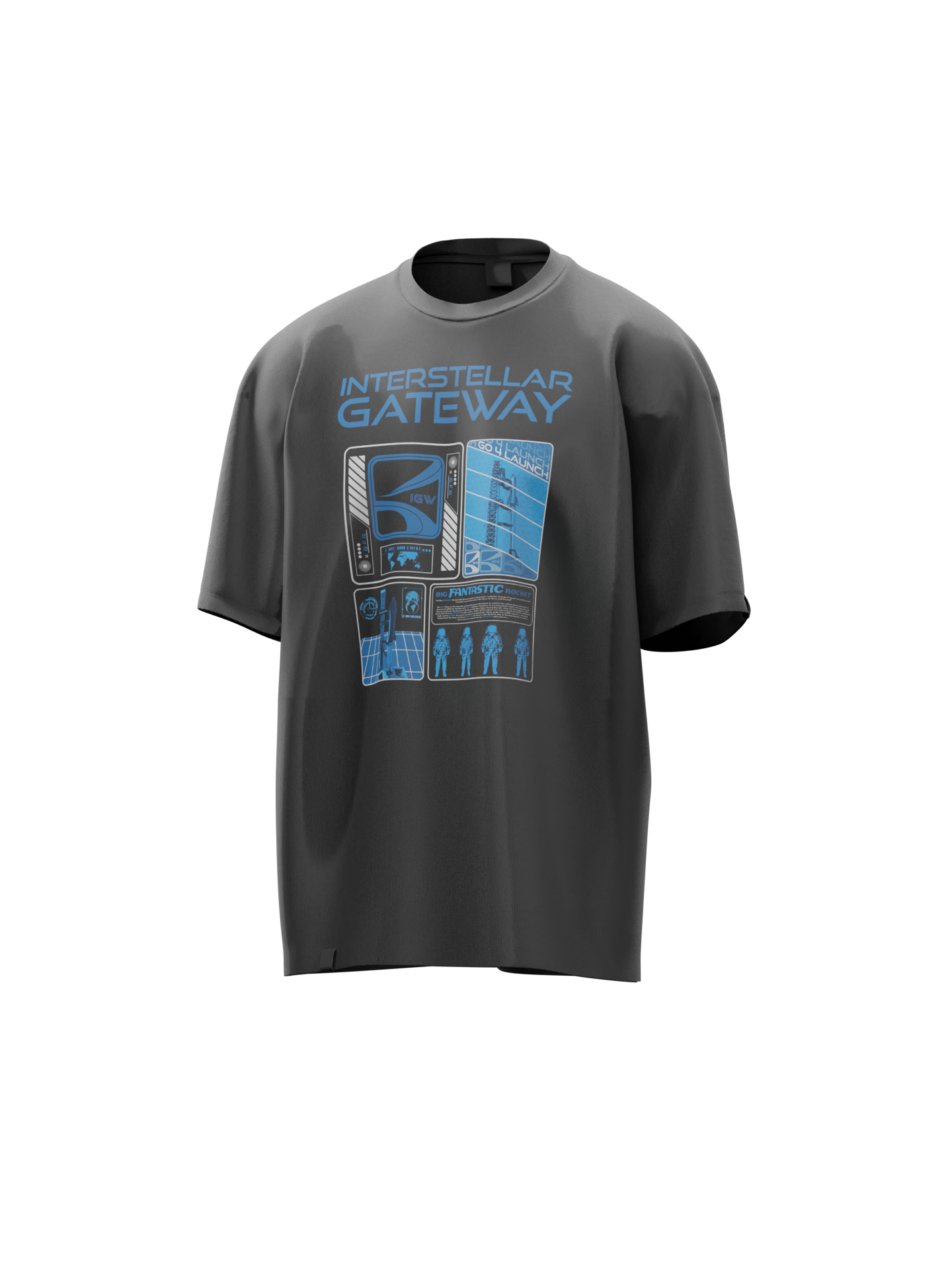 The Big Fantastic Rocket Heavyweight Tee