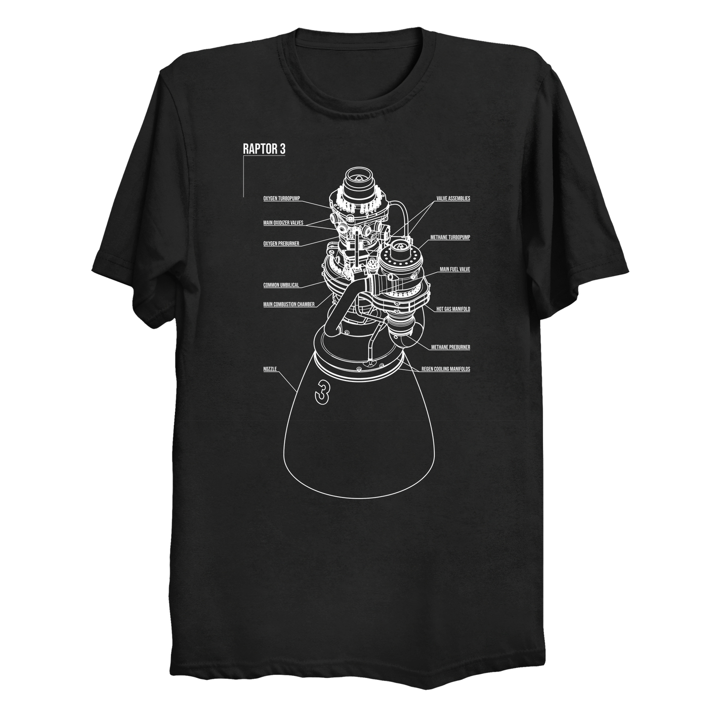 Raptor 3 Tee